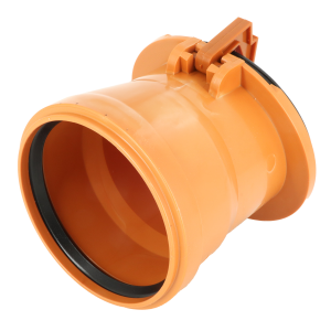 Klapa końcowa fi 315 pomarańczowa    