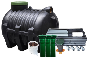 Kompletna Oczyszczalnia 3000L 32mb (2x16mb) 