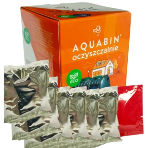 BIOPREPARAT BAKTERIE DO OCZYSZCZALNI SZAMBA AQUABIN 6 MIESIECY