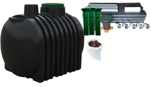 Kompletna Oczyszczalnia 4000L 60mb(3x20mb)